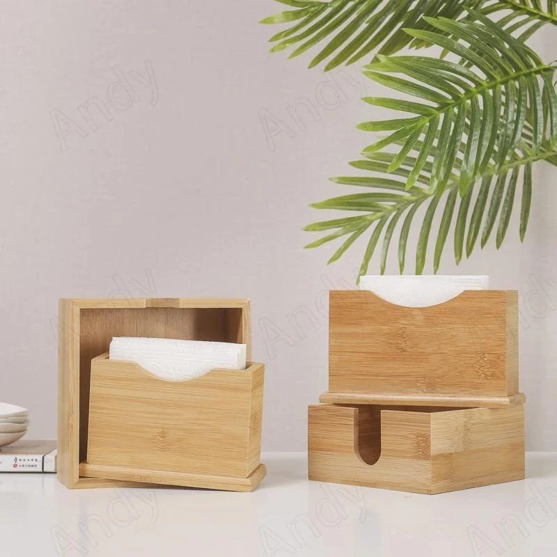 1PC Simple Wooden Tissue Box C - Agar Tissue Culture recension och pris
