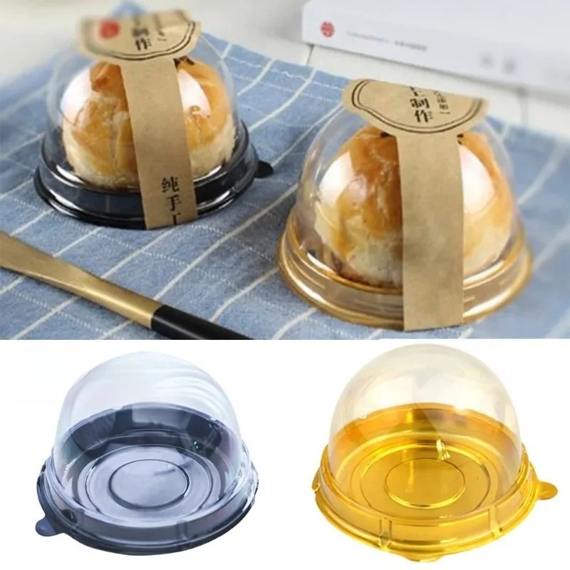 Mini Cupcake Boxes Clear Plast - Plastic Dome Clear recension och pris
