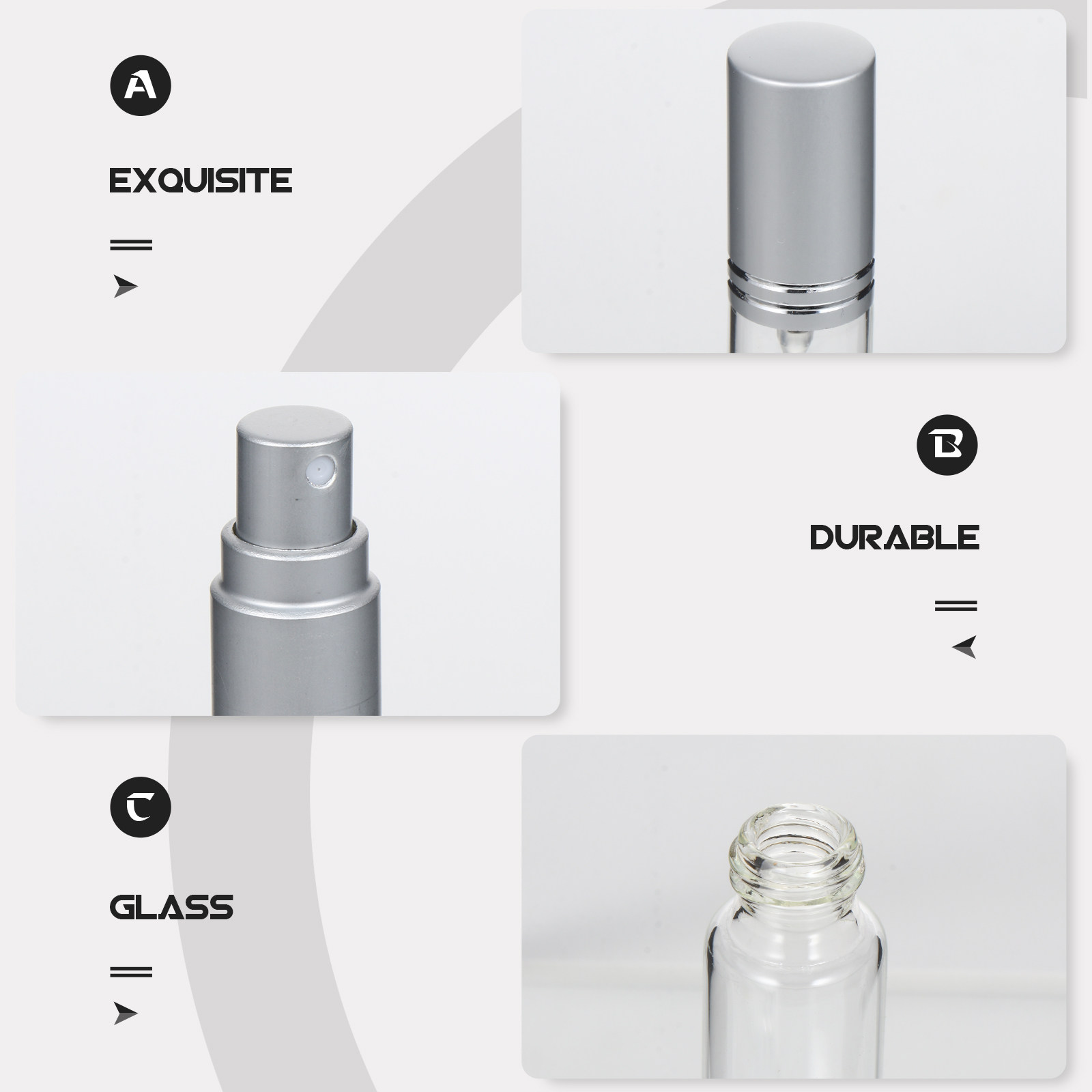 6Pcs Premium Leakproof Portabl - Misting Bottle Fine recension och pris