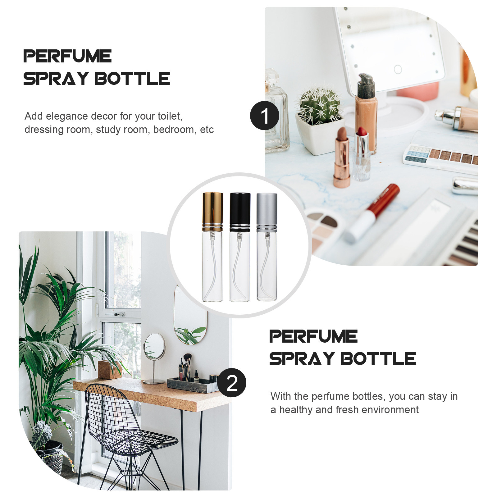 6Pcs Premium Leakproof Portabl - Misting Bottle Fine recension och pris