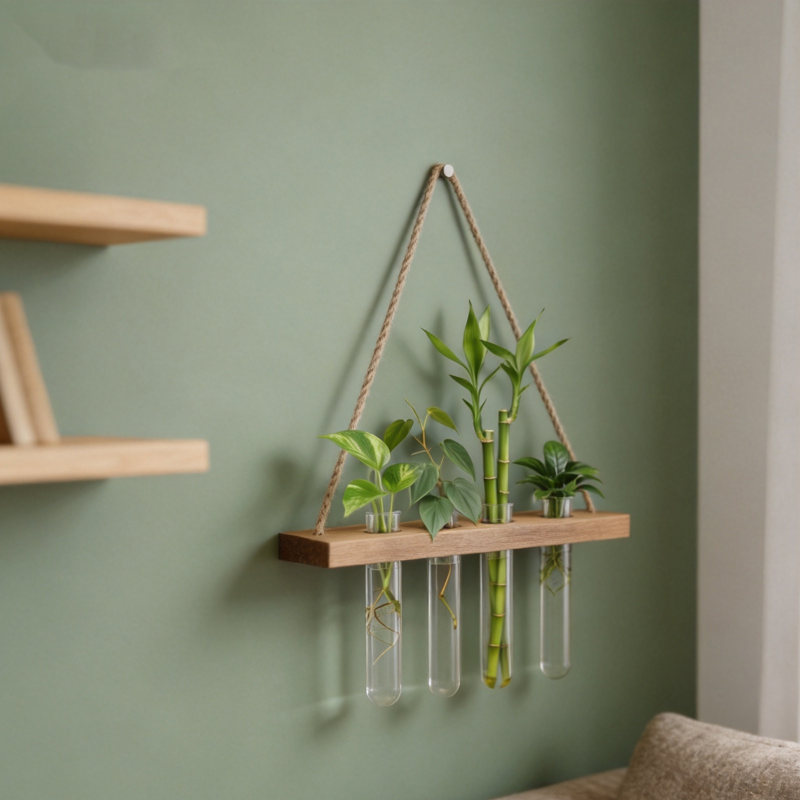 Wood Stand Plant Propagation S - Propagation Station Vase recension och pris