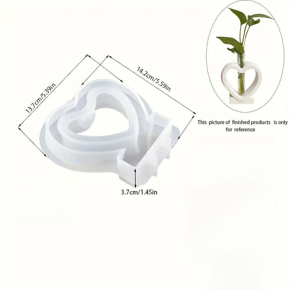 Candle Silicone Mold, Heart-Sh - Propagation Station Vase recension och pris