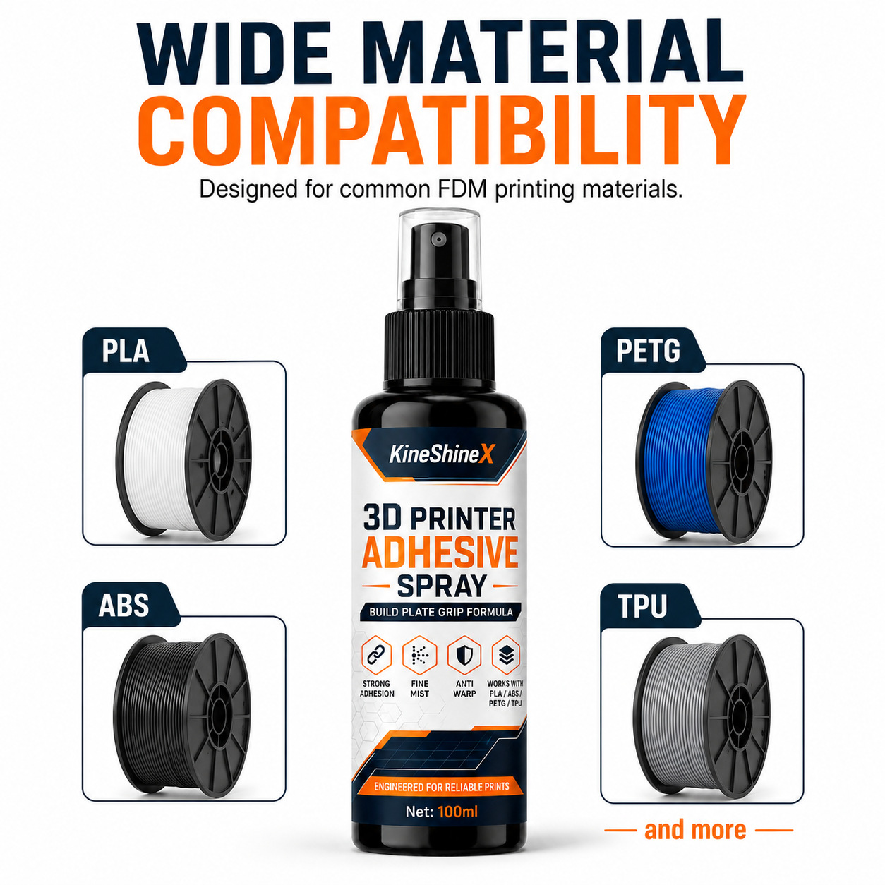3D Printer Adhesive Spray 100/ - Misting Bottle Fine recension och pris